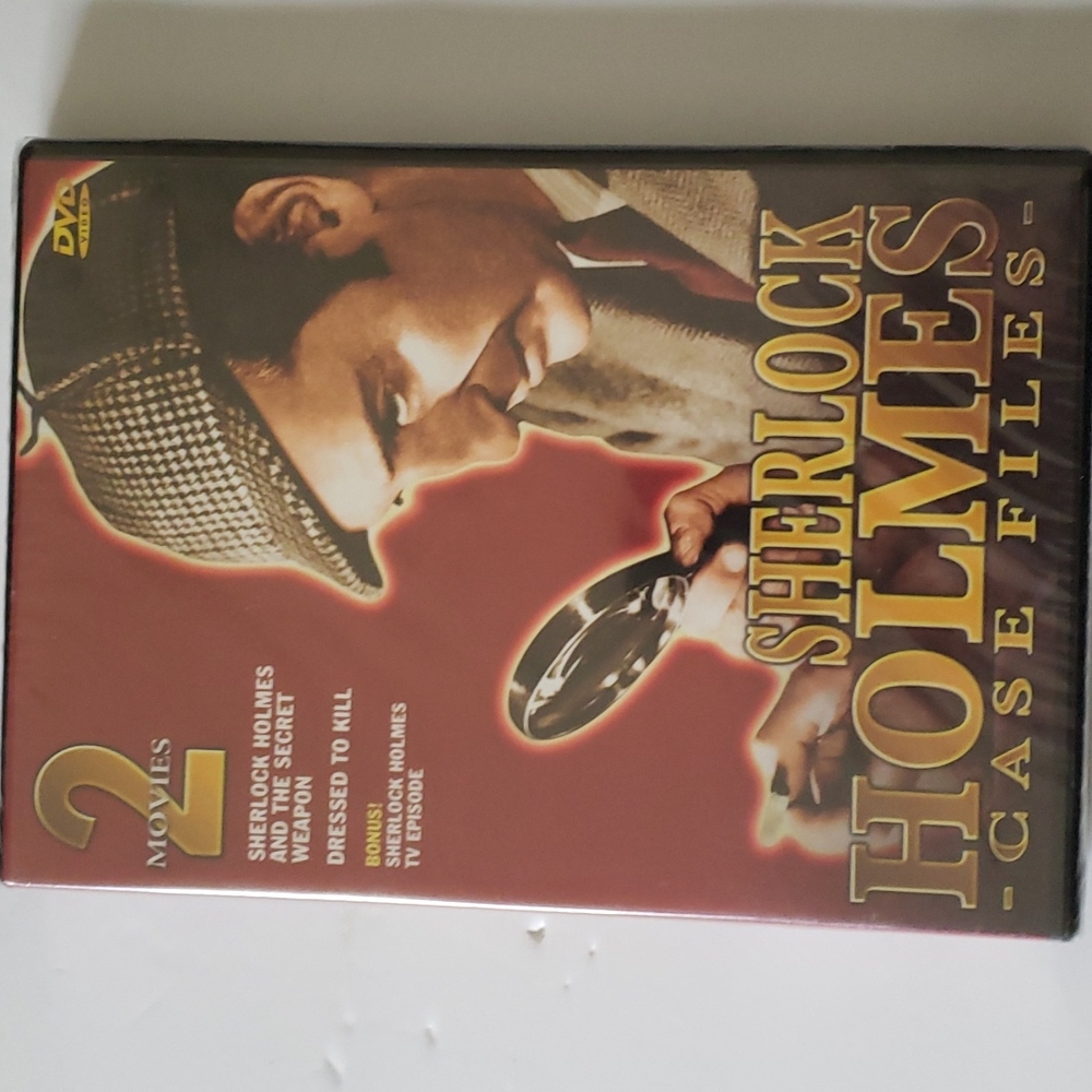 Sherlock Holmes Case Files 2 movies DVD New in Package